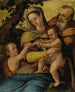 Santa Familia con san Juan Bautista - Después de Agnolo Bronzino — vista de la obra