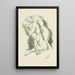 Nu 5 - Después de Auguste Rodin — cuadro enmarcado en la pared