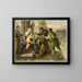 Adoración de los Reyes Magos - Después de Bonifacio Veronese — cuadro enmarcado en la pared