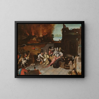 After Hieronymus Bosch - The Temptation of St Anthony.webp