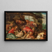 L'Adoración de los pastores - Después de Jacopo Da Ponte Bassano — cuadro enmarcado en la pared