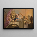 Allegory of Astronomy - After Jacques de Lajoue — framed artwork on a wall