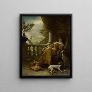Agapit Stevens - Sur le balcon.webp
