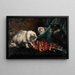 Chessmate Painting - Agnes Augusta Talboys — framed artwork on a wall