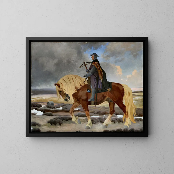 Niels Ebbesen - Agnes Slott-Møller — cuadro enmarcado en la pared
