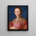 Éléonore de Tolède - Agnolo Bronzino — cuadro enmarcado en la pared