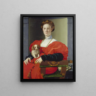 Agnolo Bronzino - Portrait of a Lady in Red Francesca Salviati.webp