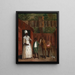 A mother with her son and a pony - Agostino Brunias — framed artwork on a wall