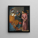 El Cristo ante Pilato - Agostino Ciampelli — cuadro enmarcado en la pared