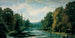 Mountain Landscape Painting - Agustín de Riancho — artwork view
