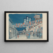 Rue du théâtre Dotombori - Akamatsu Rinsaku — cuadro enmarcado en la pared