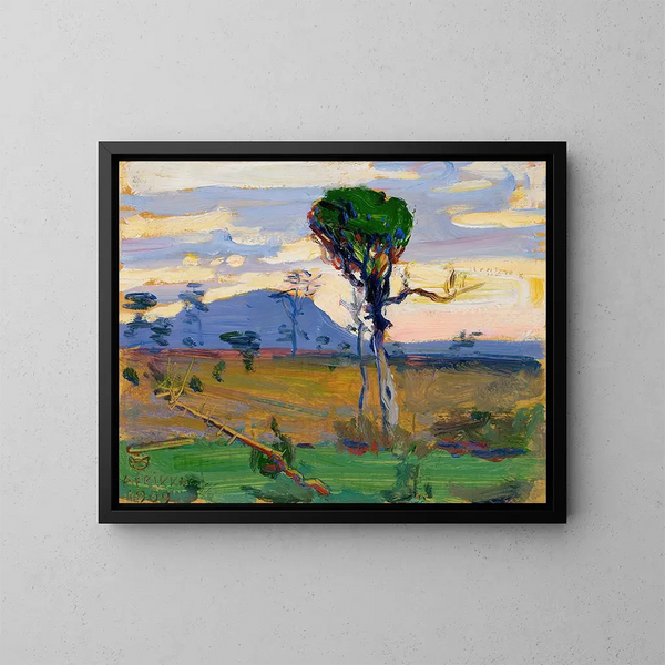 Mont Donia Sabuk - Akseli Gallen-Kallela — cuadro enmarcado en la pared