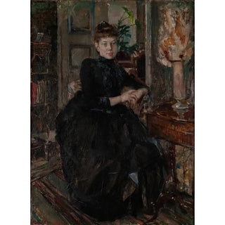 Akseli GallenKallela - Portrait of Mary Slr the artists fiance.webp