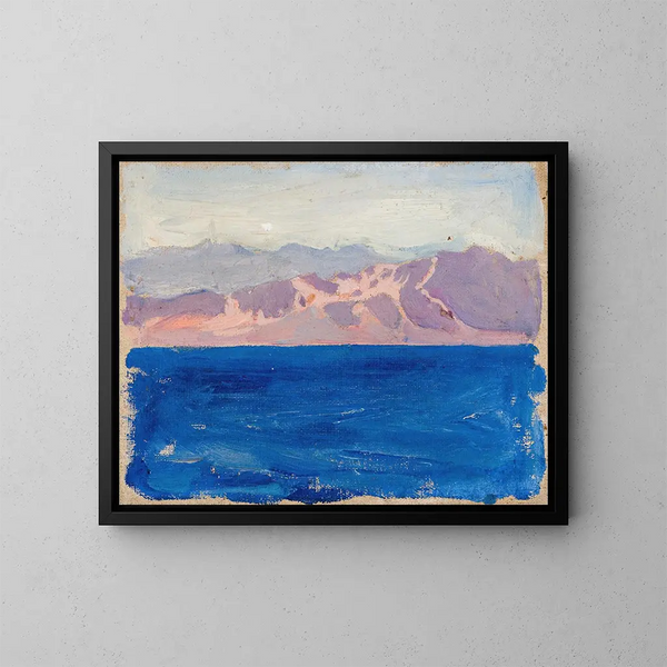 Red Sea Painting - Akseli Gallen-Kallela — framed artwork on a wall