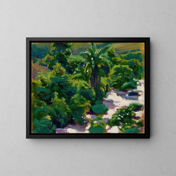 River Tana - Akseli Gallen-Kallela — framed artwork on a wall
