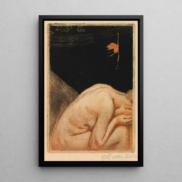 Reproduction of the painting The Swan of Tuonela - Akseli Gallen-Kallela