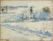 Paisaje de invierno - Akseli Gallen-Kallela — vista de la obra