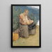Madre e hijo - Akseli Gallen-Kallela — cuadro enmarcado en la pared