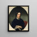 Harriet Beecher Stowe - Alanson Fisher — cuadro enmarcado en la pared