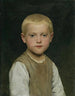 Retrato de un niño - Albert Anker — vista de la obra