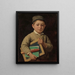 Escolar - Albert Anker — cuadro enmarcado en la pared