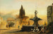 Piazza Barberini en Roma - Albert Arnz — vista de la obra