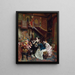 Around a Score - Albert Aublet — framed artwork on a wall
