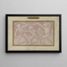 Flowers - Albert Aublet — framed artwork on a wall