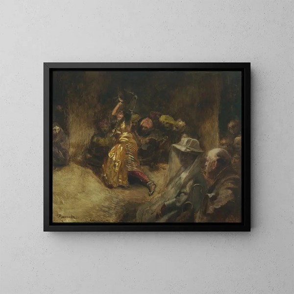 La bayadère - Albert Besnard — cuadro enmarcado en la pared