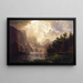 Entre la Sierra Nevada California - Albert Bierstadt — cuadro enmarcado en la pared