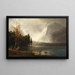 Estes Park Colorado Whytes Lake - Albert Bierstadt — framed artwork on a wall