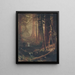 Sequoias gigantes de California - Albert Bierstadt — cuadro enmarcado en la pared