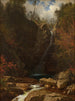 Waterfalls of Glen Ellis - Albert Bierstadt — artwork view