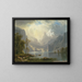 En las Sierras - Albert Bierstadt — cuadro enmarcado en la pared