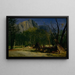 Indian Council Painting in California - Albert Bierstadt — framed artwork on a wall