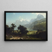 Lac Lucerne - Albert Bierstadt — cuadro enmarcado en la pared