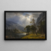 Mont Starr King Yosemite - Albert Bierstadt — cuadro enmarcado en la pared