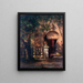 Luz del sol y sombra - Albert Bierstadt — cuadro enmarcado en la pared