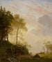 La rivière Merced à Yosemite - Albert Bierstadt — artwork view