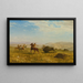 del Oeste salvaje - Albert Bierstadt — cuadro enmarcado en la pared