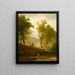 La río Wolf en Kansas - Albert Bierstadt — cuadro enmarcado en la pared