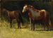 Deux Chevaux - Albert Bierstadt — artwork view