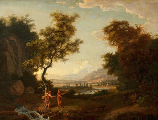 Albert Christoph Dies - Ideale Landschaft.webp
