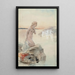 Aino - Albert Edelfelt — cuadro enmarcado en la pared