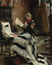 Chez Lartiste Las Grabados - Albert Edelfelt — vista de la obra