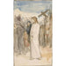 Reproducción del cuadro Cristo es llevado al Calvario - Albert Edelfelt
