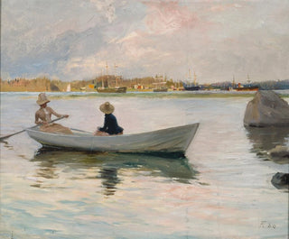 Albert Edelfelt - Girls in a Rowing Boat.webp