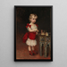 El gran duque Andreï Vladimirovitch niño - Albert Edelfelt — cuadro enmarcado en la pared