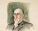 Estudio de retrato de Leo Mechelin - Albert Edelfelt — vista de la obra