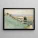 Menrinne Montbéliard - Albert Edelfelt — framed artwork on a wall